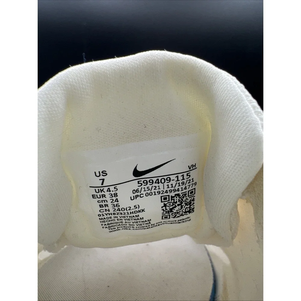 Nike very gently